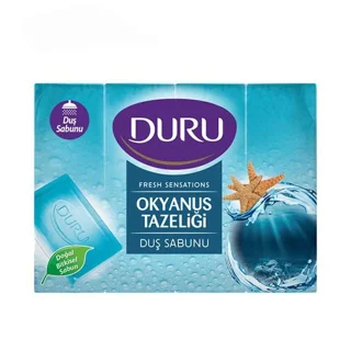 صابون حمام دورو DURU حاوی روغن زیتون بسته 4 عددی وزن 600 گرم