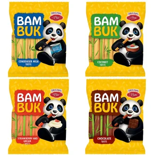 ویفر بامبوک Bambuk در طعم‌های مختلف اورجینال